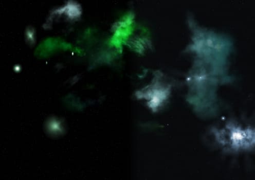 Star field in space a nebulae and a gas congestion. "Elements of this image furnished by NASA".