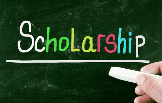 scholarship concept