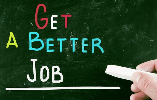 get a better job