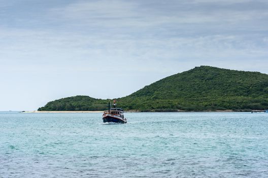 Green island and sea nature landscape in Thailand