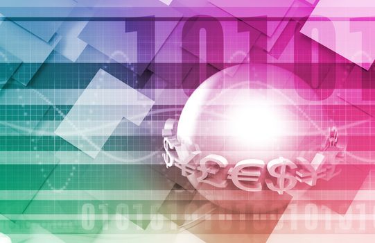 B2B Business to Business Concept as Abstract