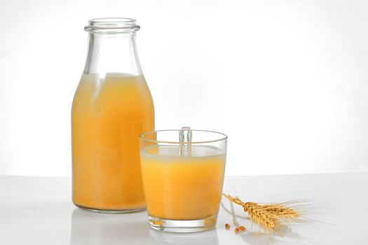 Boza drink from fermented cereal beverage