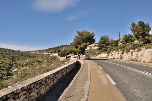 France, Bouches du Rhone, Cassis,(Road of the Ridges)