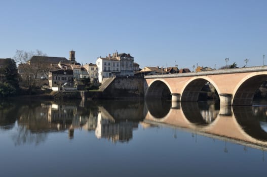  Bergerac, bridge on Dordogne river