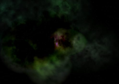 Small part of an infinite star field of space in the Universe. "Elements of this image furnished by NASA".
