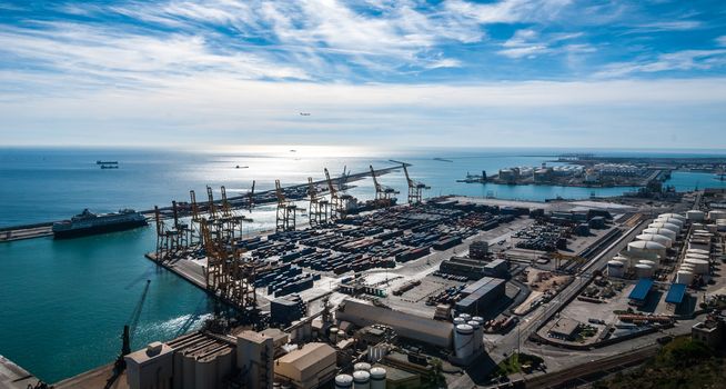 The busiest port on the Mediterranean coast of Spain.