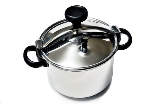 Pressure cooker stainless steel French-made for cooking food in steam