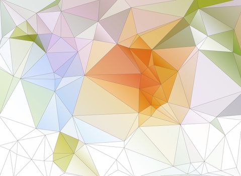 Abstract  geometric background,polygonal multicolored pattern