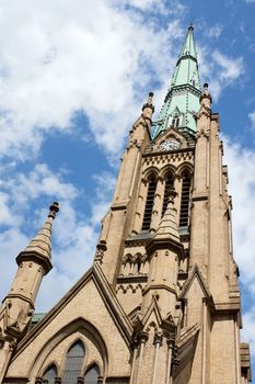 Detail of the Cathedral Church of Saint James. Diocese of Toronto.
