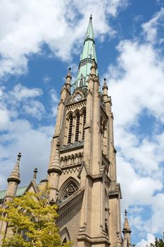 Detail of the Cathedral Church of Saint James. Diocese of Toronto.
