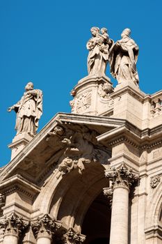 Founded in the 4th century, the Basilica di Santa Maria Maggiore (Basilica of Saint Mary Major) is one of the five great ancient basilicas of Rome. Its 18th-century exterior conceals one of the best-preserved Byzantine interiors in the city. Santa Maria Maggiore stands on the site of a temple to the goddess Cybele. According to a 13th-century legend, the first church was built here by Pope Liberius (352-66), on the site of an apparition of the Blessed Virgin Mary. The legend has it that the Virgin appeared to Pope Liberius and the patrician Giovanni Patrizio on August 4, 352 (or 358), instructing them to build a church on the Esquiline Hill. That night, the floor plan was outlined by a miraculous snowfall. Santa Maria Maggiore was fully restored and renovated in the 18th century - the facade and most of the interior decorations date from this period. Today, the basilica is served by Redemptorist and Dominican fathers and remains very popular with pilgrims and tourists alike.