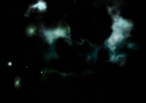 Small part of an infinite star field of space in the Universe. "Elements of this image furnished by NASA".