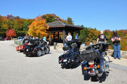 Fall Colors at the White Mountain National Forest in New Hampshire