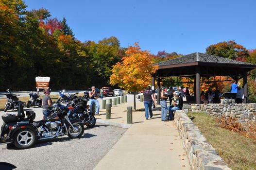 Fall Colors at the White Mountain National Forest in New Hampshire