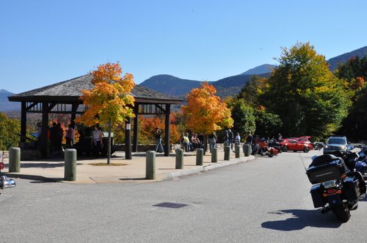 Fall Colors at the White Mountain National Forest in New Hampshire