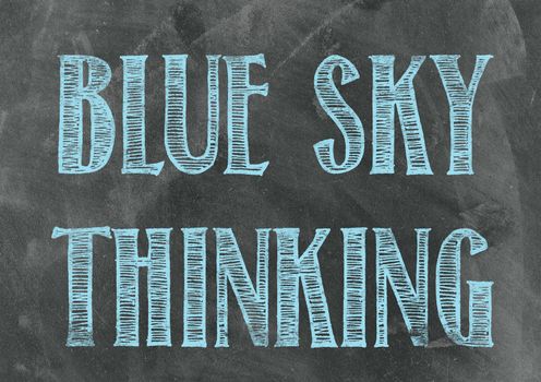 Blue Sky Thinking on a Blackboard