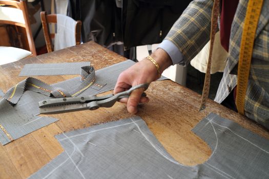 Real tailor near Assisi in Italy