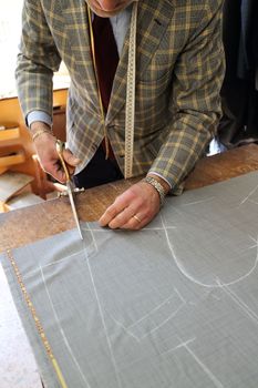 Real tailor near Assisi in Italy