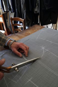 Real tailor near Assisi in Italy