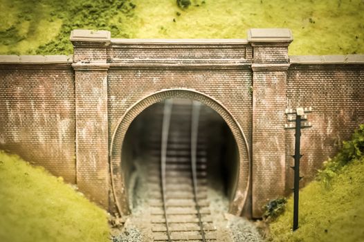 model railway bridge and tunnel architecture