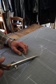 Real tailor near Assisi in Italy