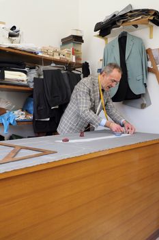 Real tailor near Assisi in Italy