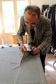 Real tailor near Assisi in Italy