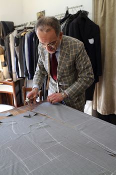 Real tailor near Assisi in Italy