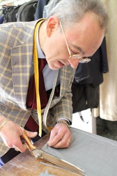 Real tailor near Assisi in Italy