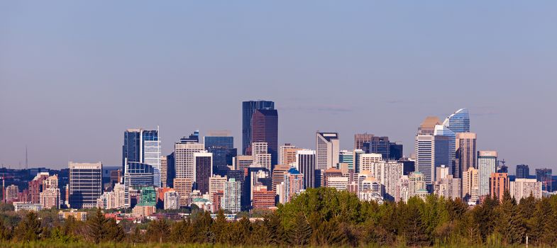 Panorama of Calgary. Calgary, Alberta, Canada