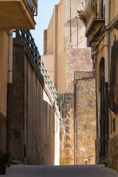 Famous city of Caltagirone Sicily known for its ceramics