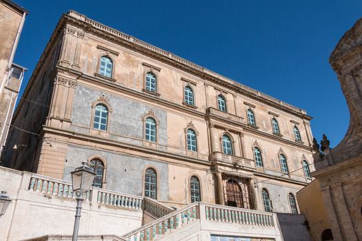 Caltagirone Sicily Italy Europe city Hall
