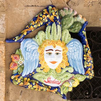 Famous city of Caltagirone Sicily known for its ceramics