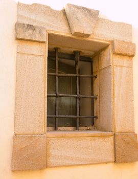 Window of the Grand Palace protected by railing