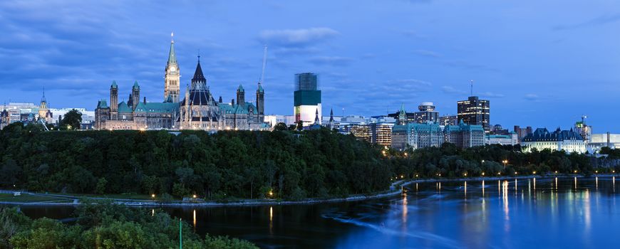 Peace Tower and Parliament Building - Ottawa, Ontario, Canada