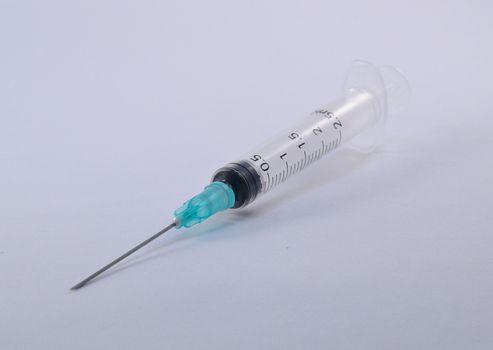 Disposable syringe drugs pharmacy isolated