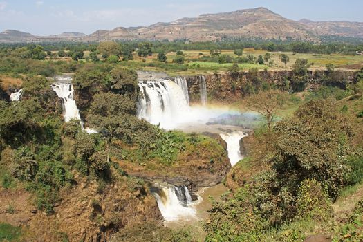 Blue Nile waterfalls, Bahar Dar, Ethiopia, Africa