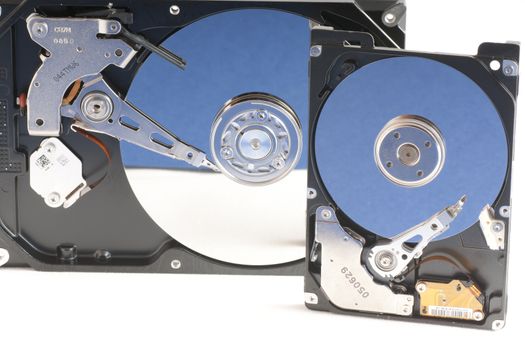 details of hard disk drive open