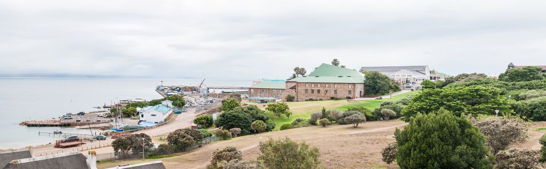 MOSSELBAY, SOUTH AFRICA - DECEMBER 30, 2014: The Dias Museum houses a life size Dias caravel replica built in Portugal which sailed to Mosselbay in 1988 to commemorate the Dias voyage 500 years before