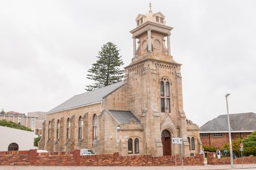 MOSSELBAY, SOUTH AFRICA - DECEMBER 30, 2014: Historic old building of the Dutch Reformed Church