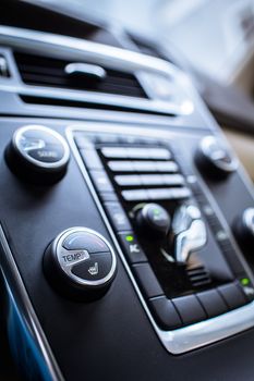 Modern car interior