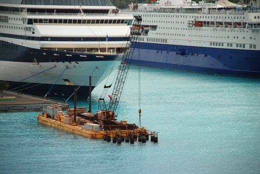 stock pictures of vessels and cruises