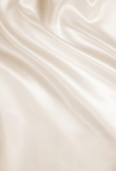 Smooth elegant golden silk can use as wedding background. In Sepia toned. Retro style