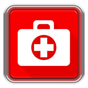 3d generated picture of a first-aid box