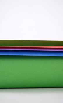 picture of a various color paper