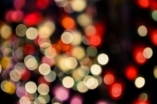 Abstract bokeh blur lights color background