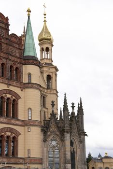 Castle of Schwerin in Germany