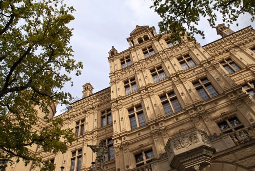Castle of Schwerin in Germany