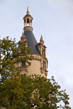 Castle of Schwerin in Germany