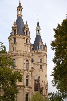 Castle of Schwerin in Germany